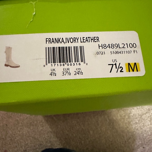 BLACK FRIYAY!! Sam Edelman Franka genuine, leather boots size 7.5 NWT wore 1x - Picture 9 of 13